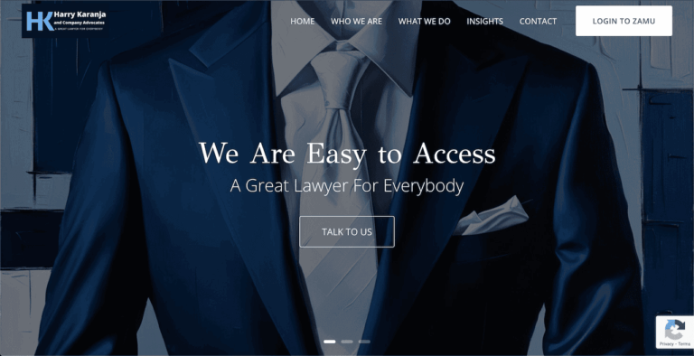 Homepage ScreenShot HKLaw Website