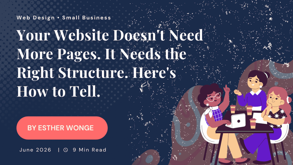 blog banner with title of article
